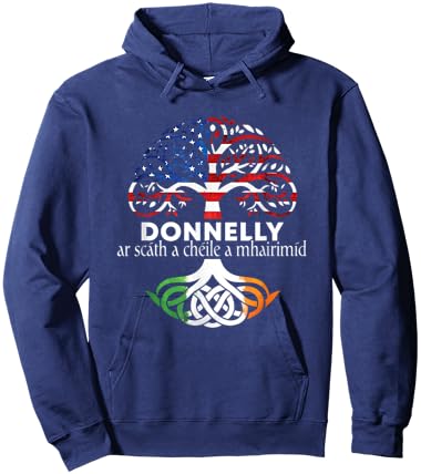 Donnelly Irish Family Name Celtic Irish Roots Hoodie - Hoodie | Navy