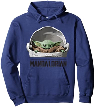 Star Wars The Mandalorian Grogu Pod Hoodie - Hoodie | Navy