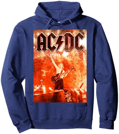 AC/DC Music Band Live Performance Art Hoodie - Hoodie | Navy