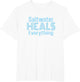 Saltwater Heals Everything Relaxation Beach Summer White