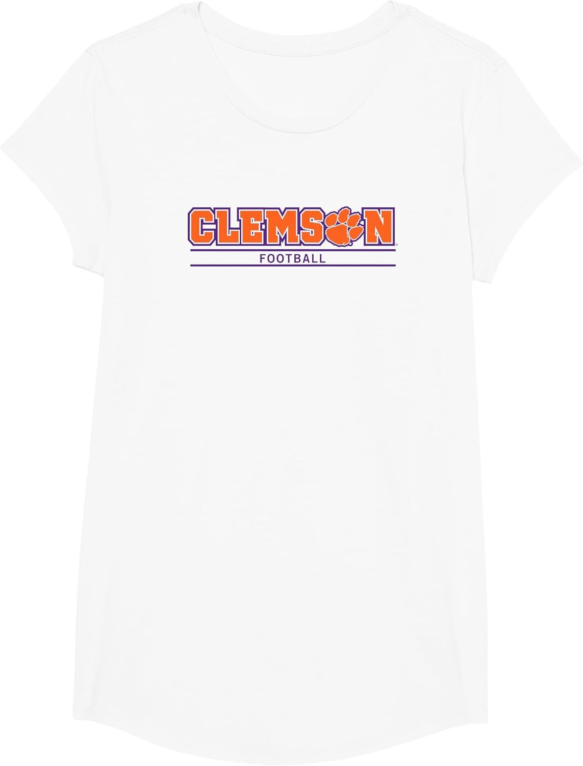 Clemson Tigers Football Athletics White Officially Licensed