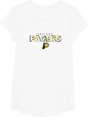 NBA - Indiana Pacers Logo Knockout White