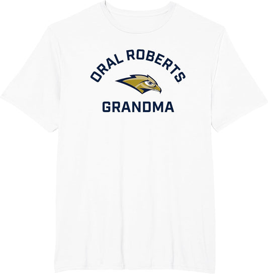 Oral Roberts University ORU Golden Eagles Arched Grandma