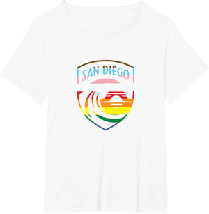 NWSL San Diego Wave Pride Crest