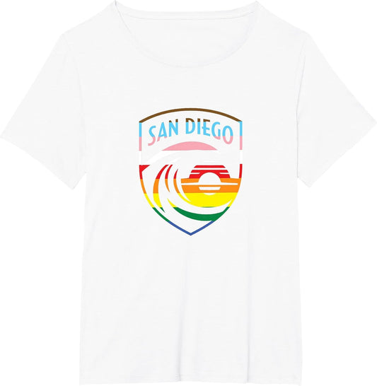 NWSL San Diego Wave Pride Crest