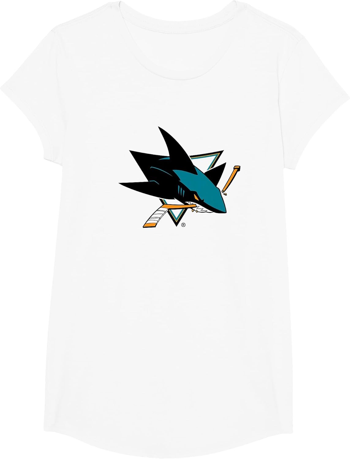 San Jose Sharks Icon White Officially Licensed