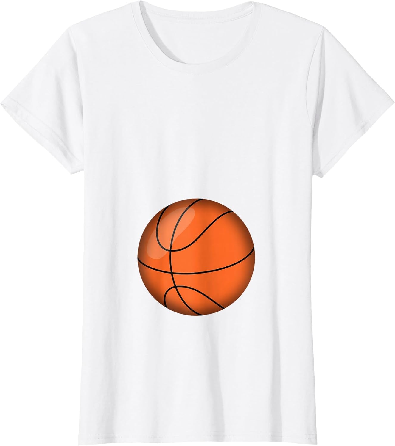 Funny Basketball Player Baby Belly Mum