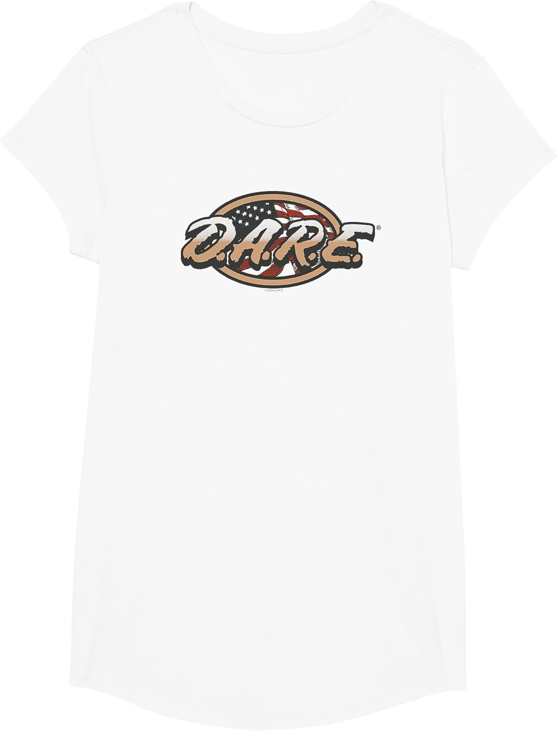 D.A.R.E. American Flag Logo Drug Abuse Resistance Ed PSA