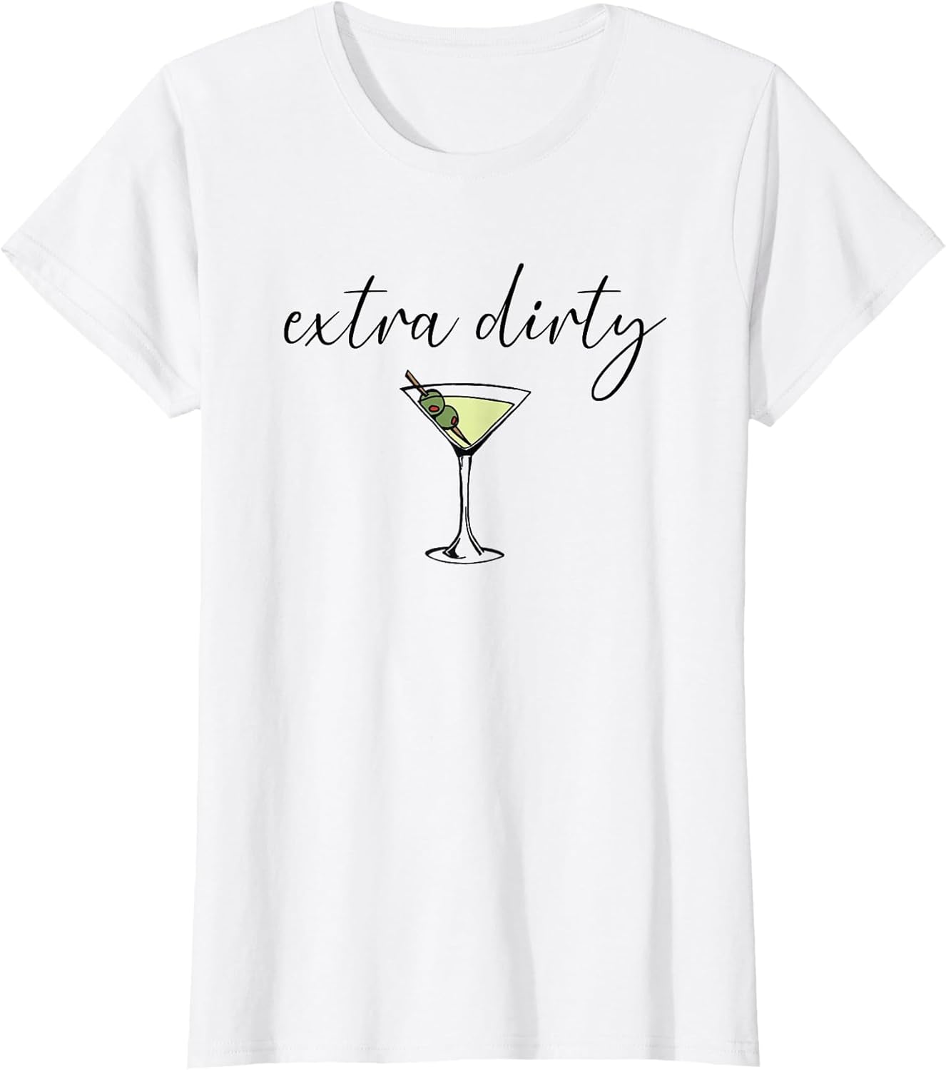 Extra Dirty Martini Graphic