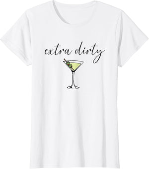 Extra Dirty Martini Graphic