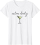 Extra Dirty Martini Graphic