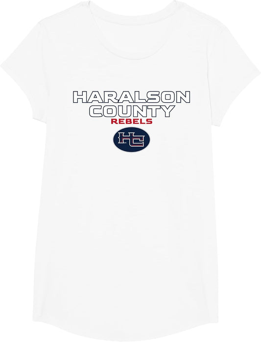 Haralson County High School Rebels Stacked