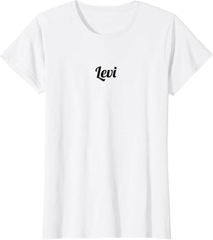 Top That Says The Name LEVI | Cute Adults Kids - Graphic