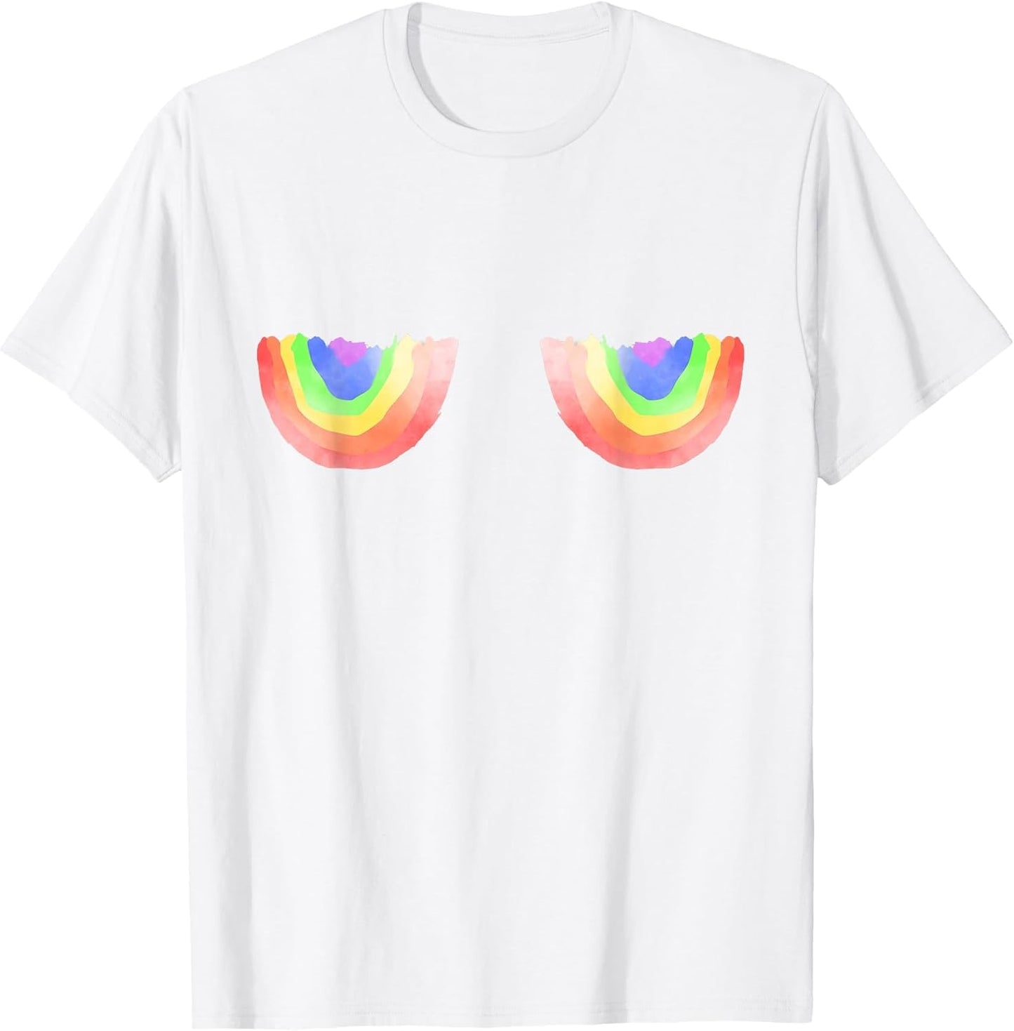 LGBTQ Rainbow Boobs LGBT Equality Gay Pride Human Rights