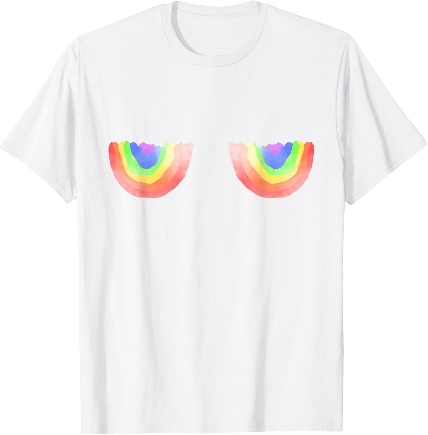 LGBTQ Rainbow Boobs LGBT Equality Gay Pride Human Rights
