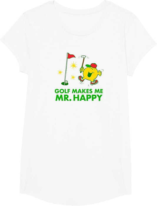 Mr. Men Little Miss Golf Makes Me Mr Happy