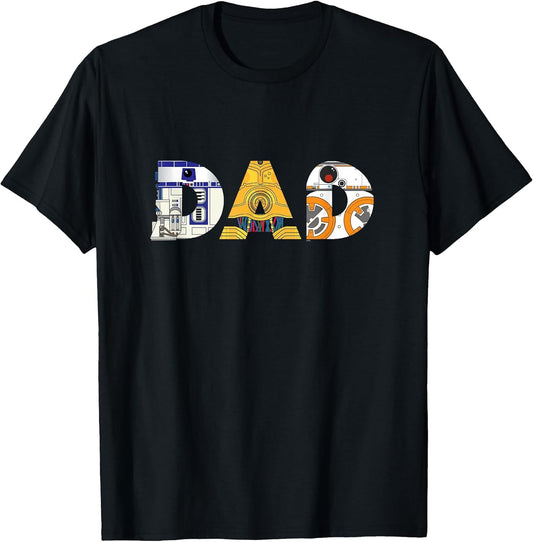 Star Wars Droids R2-D2 C-3PO BB-8 Dad Father’s Day Birthday