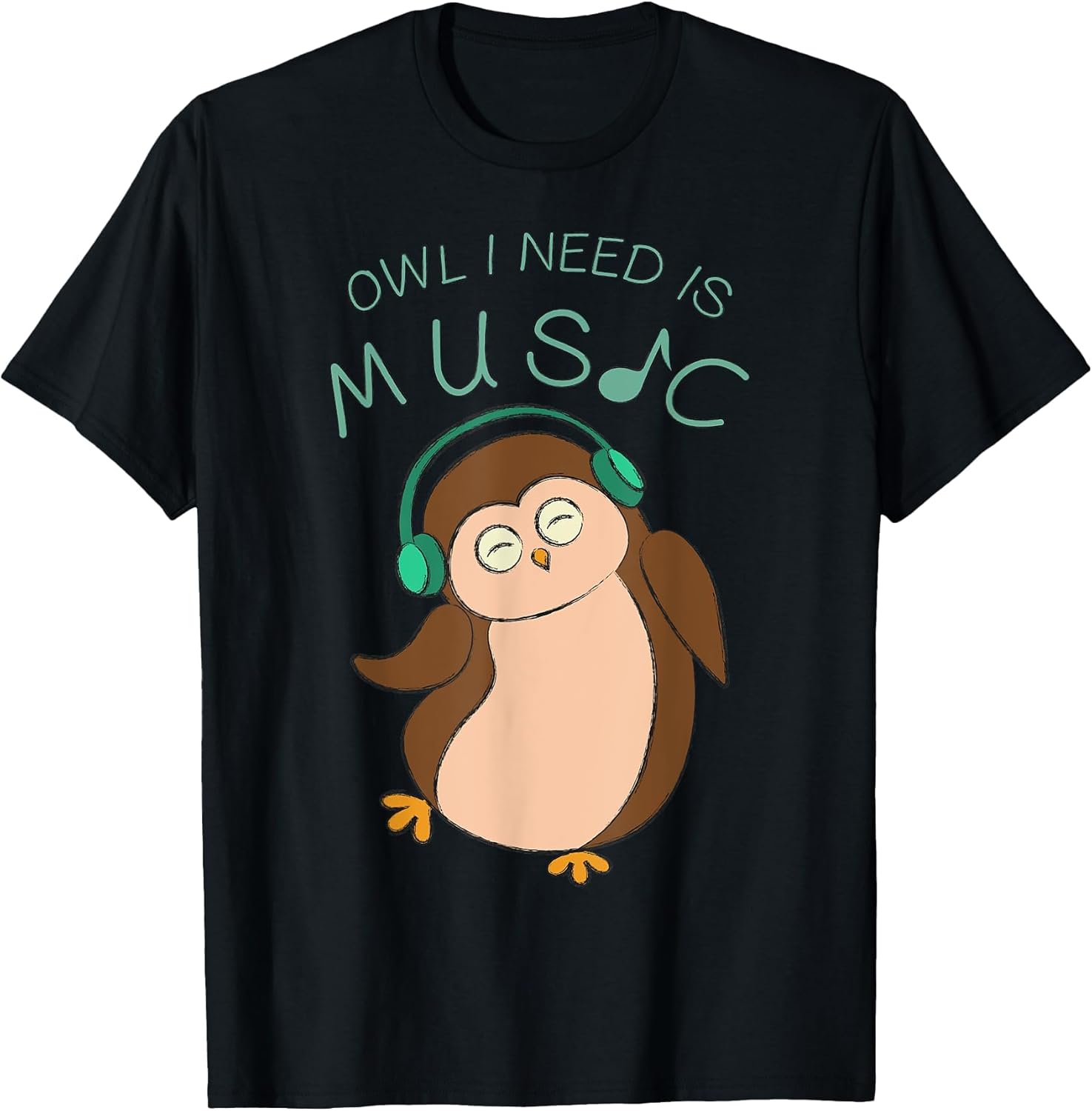 Owl I Need is Music Clef Wildlife Animal Nature
