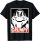 Disney Snow White Grumpy Streetwear Poster , Men, Black, 6X-Large