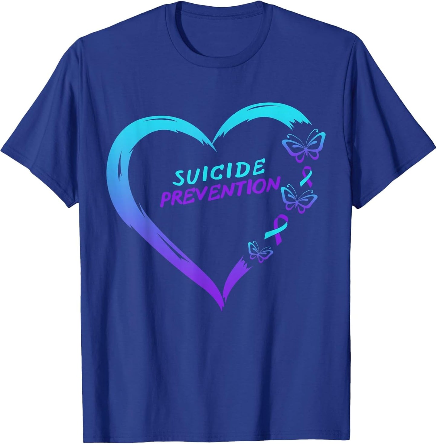 Heart Butterfly Suicide Prevention Awareness