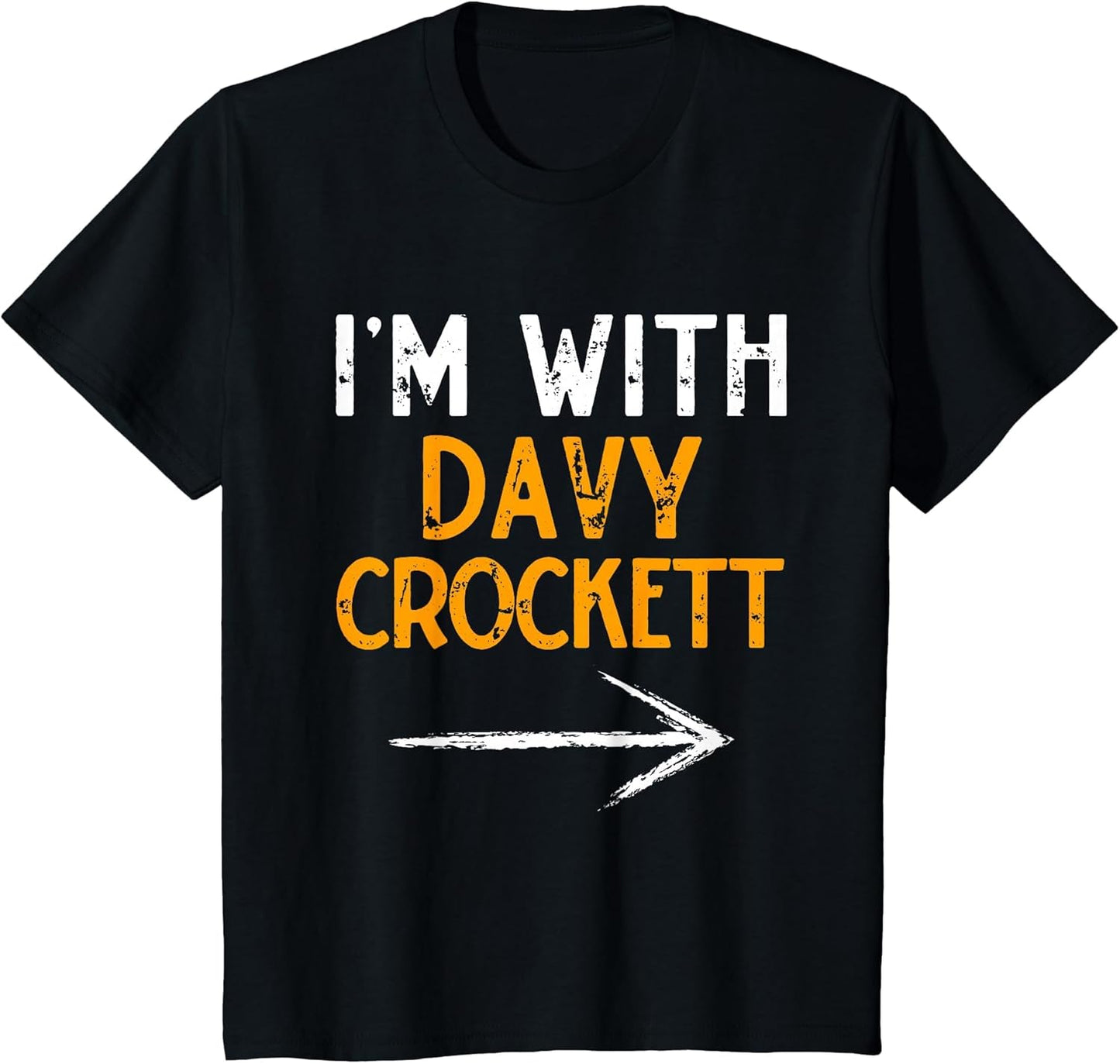 I’m with Davy Crockett Halloween Matching Couple Costume