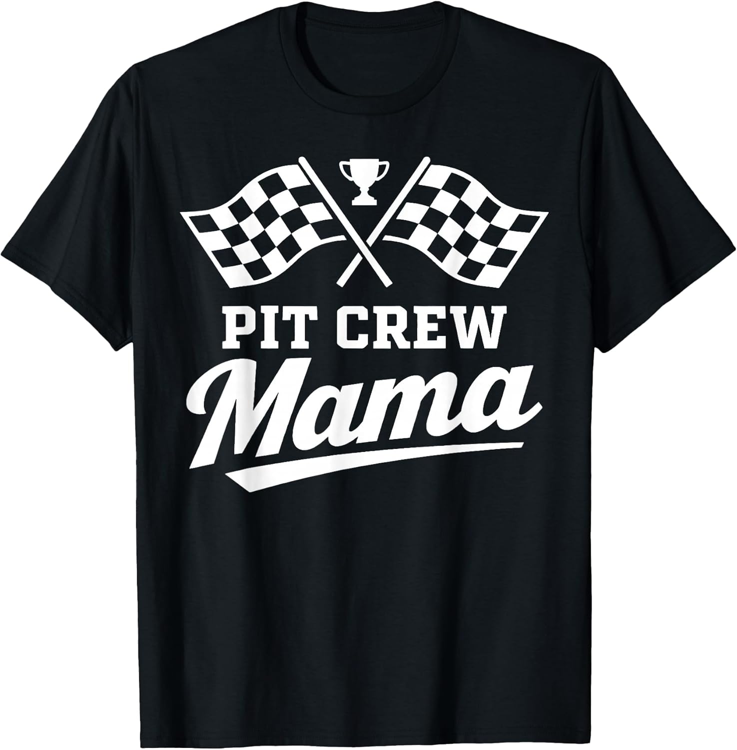 Mama Pit Crew Race Car Birthday Family Matching