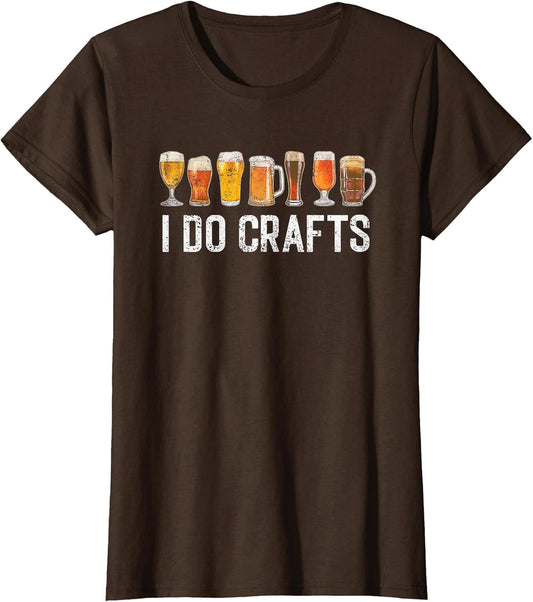 Craft Beer Vintage I Do Crafts Home Brew Art Women