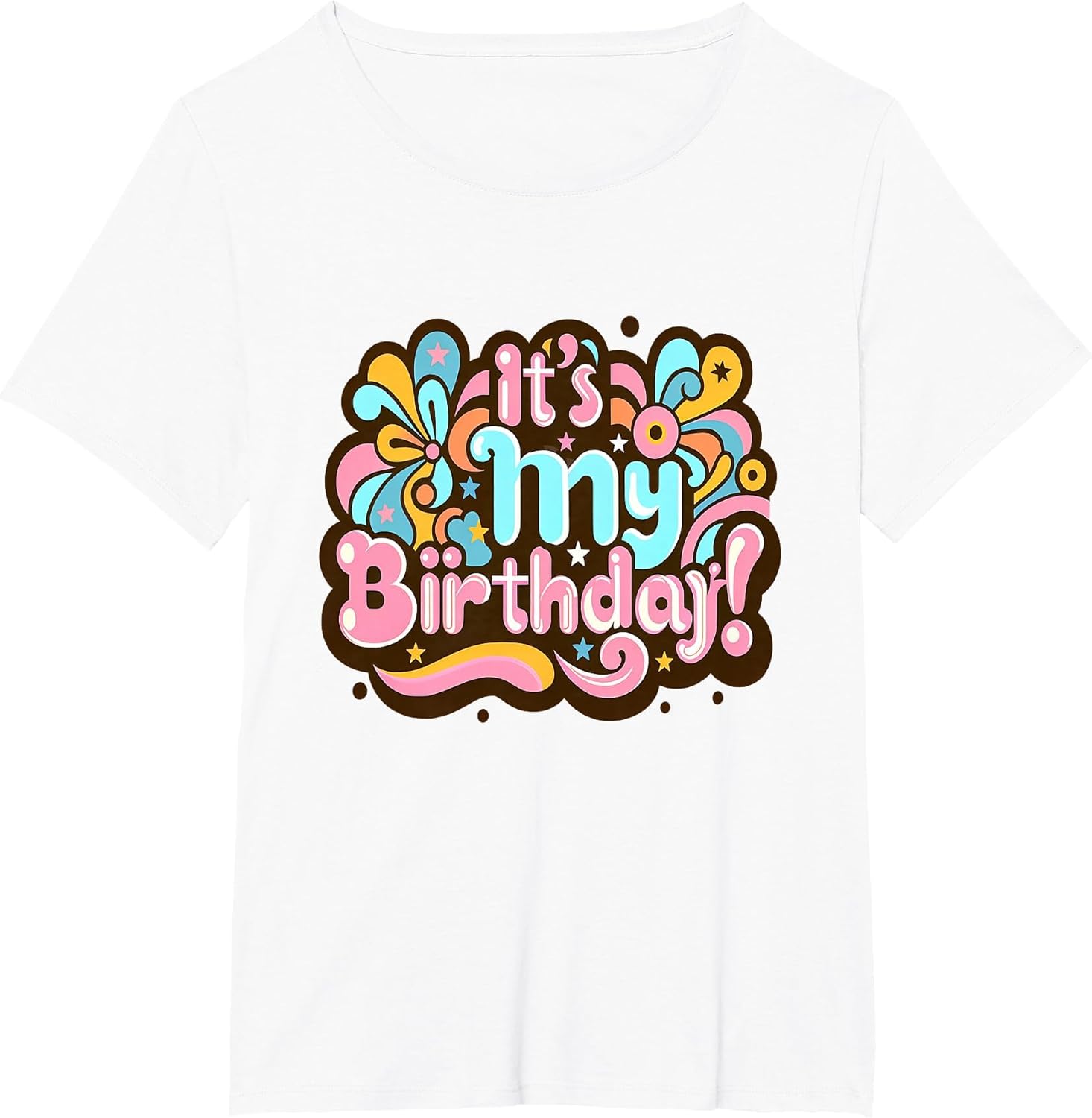 Its My Birthday Groovy Birthday Girls Women 0CT6TV