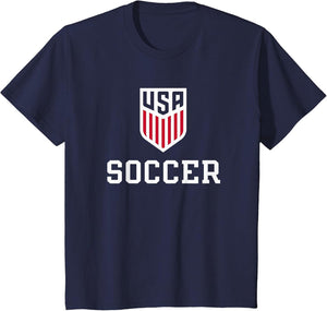United States Soccer Icon Navy USMNT Officially Licensed , Youth, Navy Blue, 2T