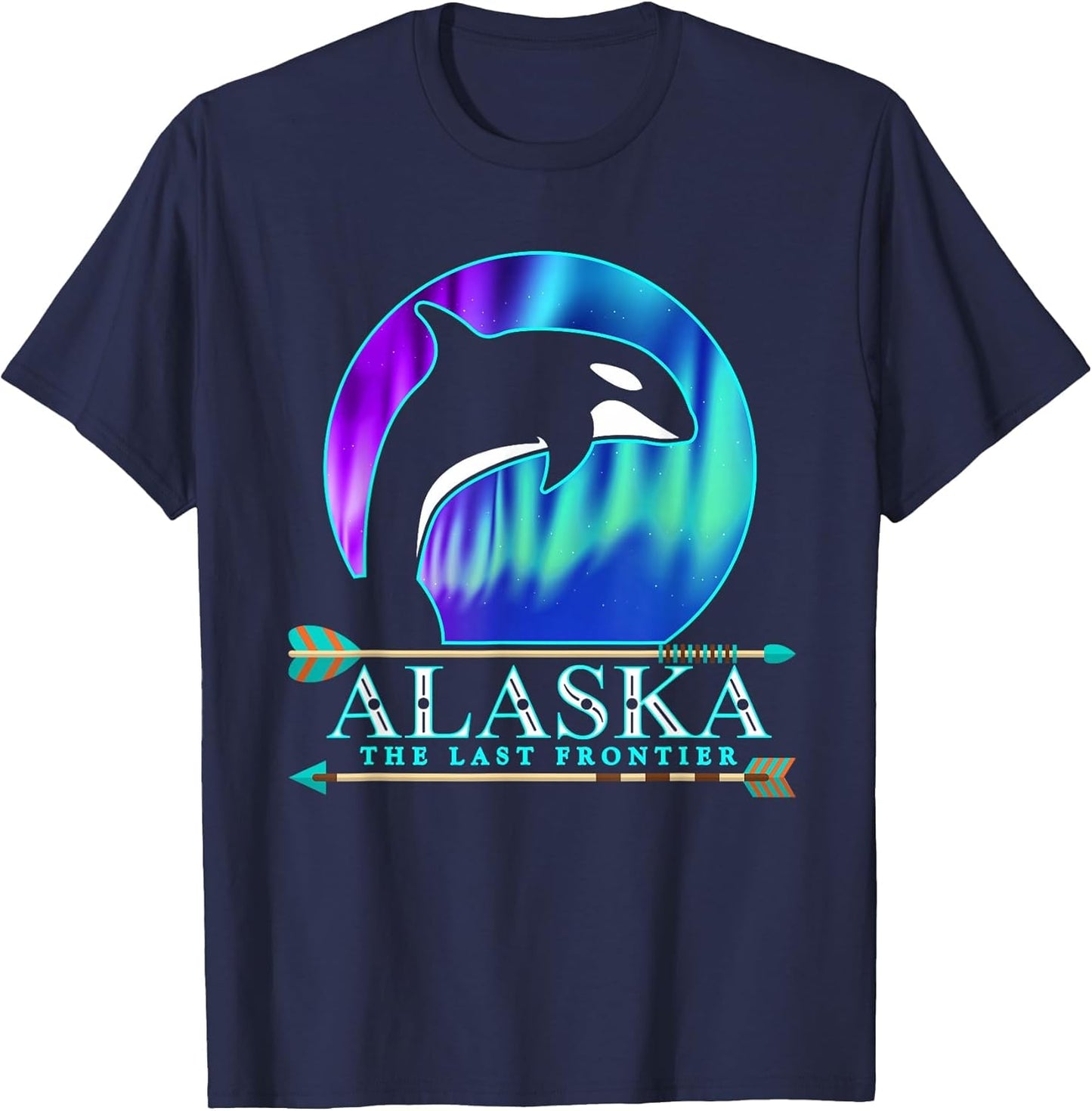Alaska State Pride Alaska Northern Lights Alaskan Orca Whale