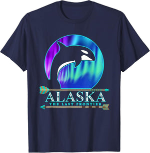 Alaska State Pride Alaska Northern Lights Alaskan Orca Whale