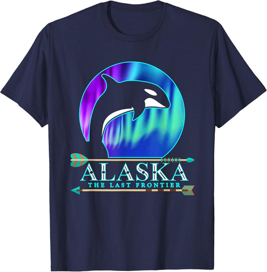 Alaska State Pride Alaska Northern Lights Alaskan Orca Whale