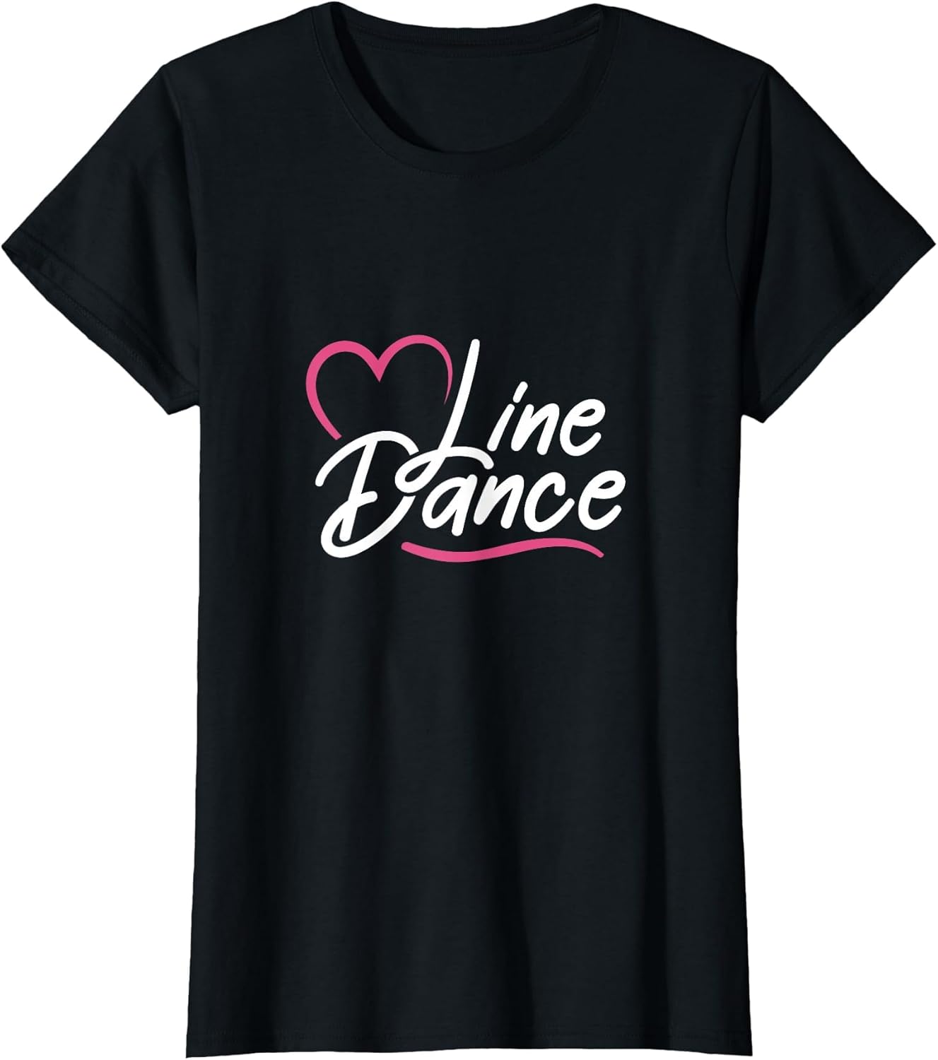 Line Dance Heart Western Line Dancing Cowgirl Dancer