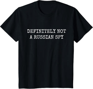 Definitely Not A Russian Spy Halloween Costume Men's Women's