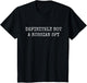 Definitely Not A Russian Spy Halloween Costume Men's Women's