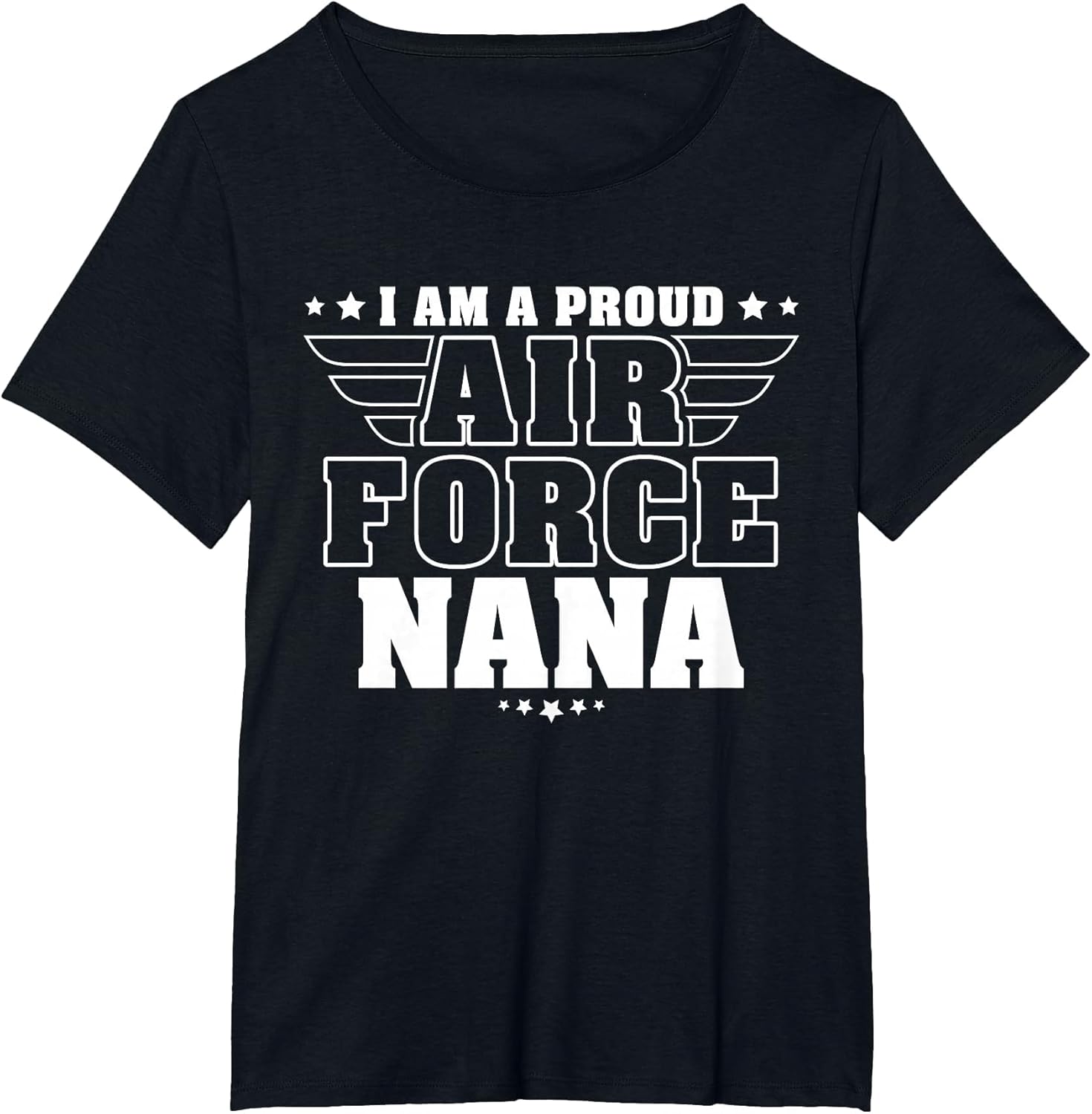 Proud Air Force Nana Patriotic Pride Military Grandmother
