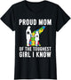 Autism Mom Shirt, Proud Mom of The Toughest Girl Daughter