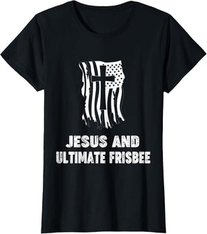 Ultimate Frisbee Player Christian Jesus and Ultimate Frisbee