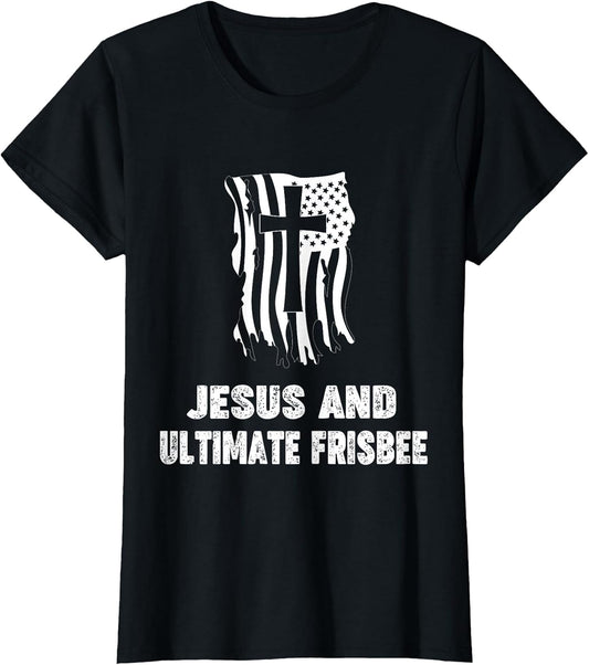 Ultimate Frisbee Player Christian Jesus and Ultimate Frisbee