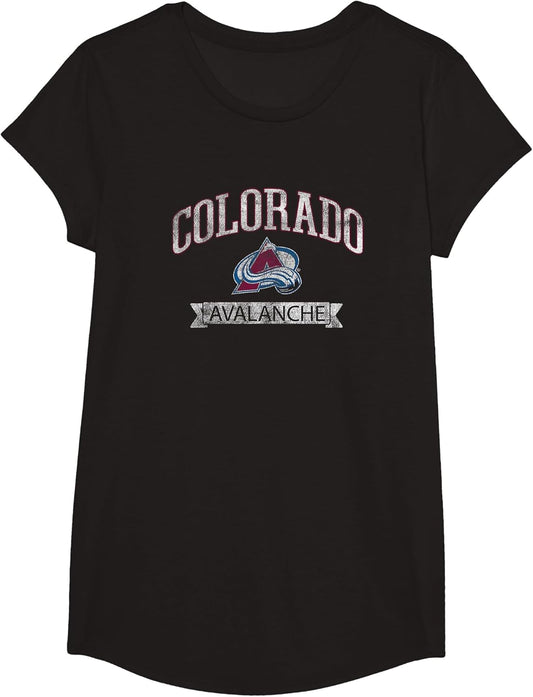 Colorado Avalanche Vintage Hockey Black Officially Licensed