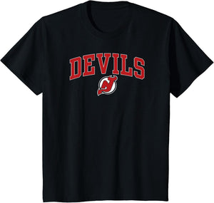 New Jersey Devils Arch Over Black NHL Officially Licensed