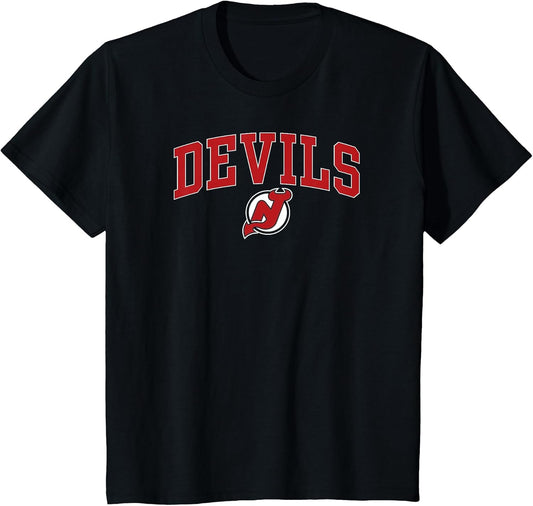 New Jersey Devils Arch Over Black NHL Officially Licensed