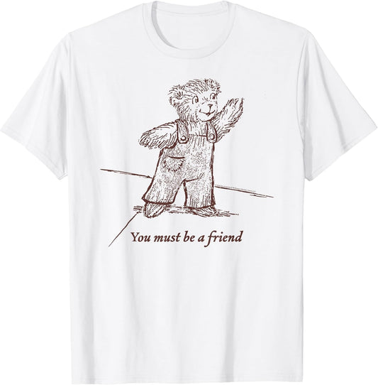 Corduroy You Must Be a Friend Teddy Bear Children's Book