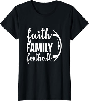 Christian Quote Women Football Faith Family Football