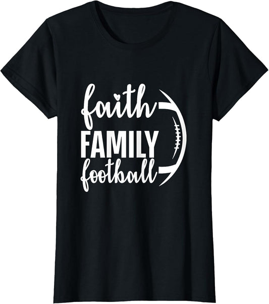 Christian Quote Women Football Faith Family Football