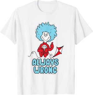 Dr. Seuss Thing 2 Always Wrong Officially Licensed