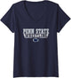 Penn State Nittany Lions Wrestling Headlock Navy V-Neck