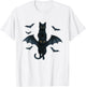 Vampire Cat with Bat Wings | Cute Spooky Halloween Design