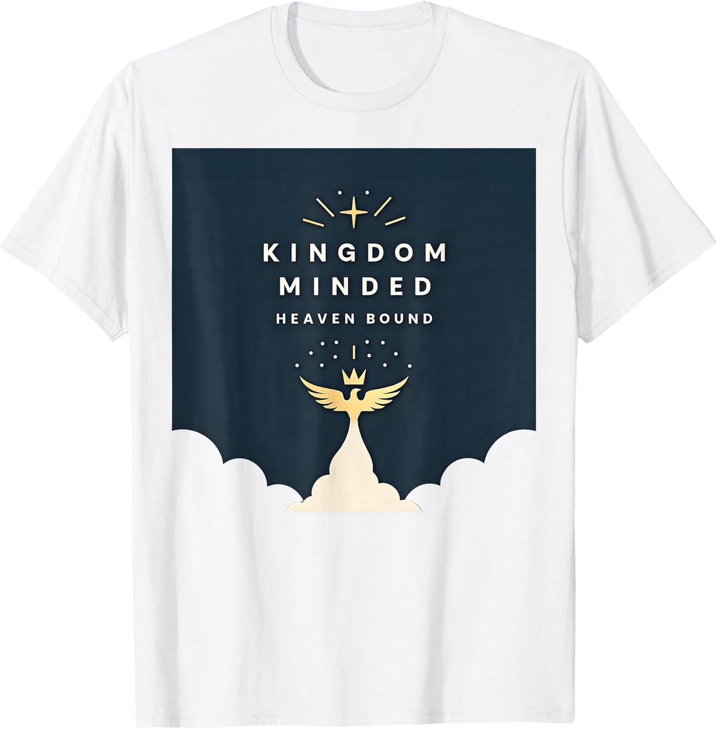 Kingdom Minded Heaven Bound Christian Faith Shirt