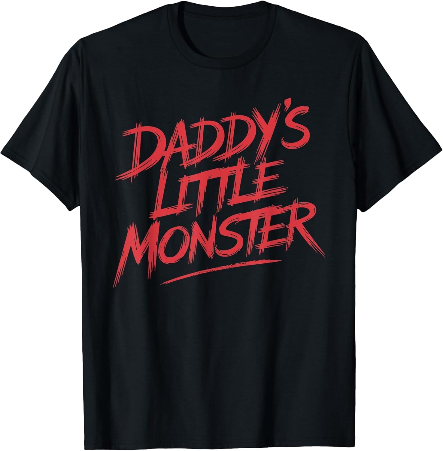 Daddy's Little Monster Halloween Costume T Shirt for Kids